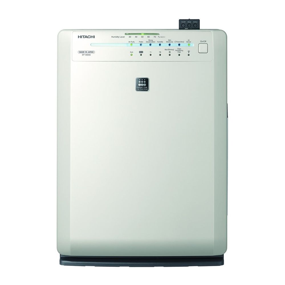 Hitachi Air Purifier - Humidify & Skin Moisture 46 Sqm - white Color