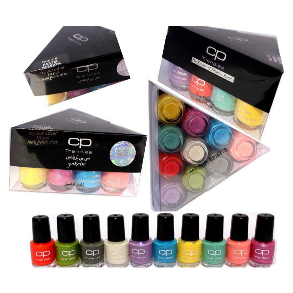 CP Trendies Gift Set Nail Polish - Pack of 6 Boxes