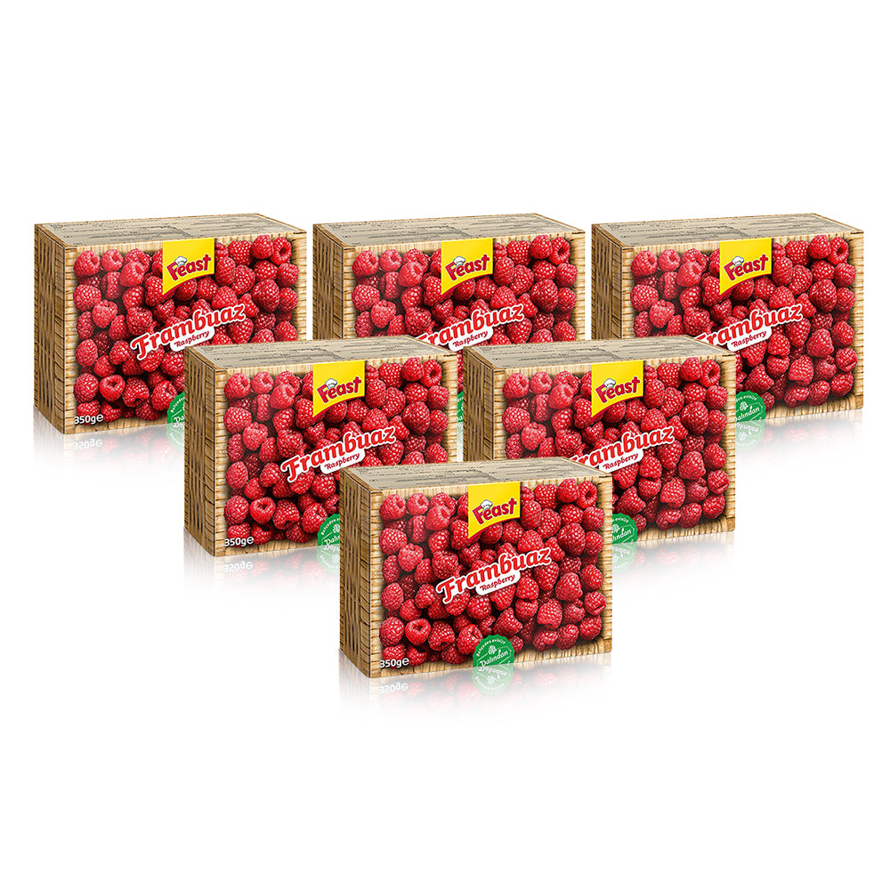 Feast Raspberry 350g - (Pack Of 6)