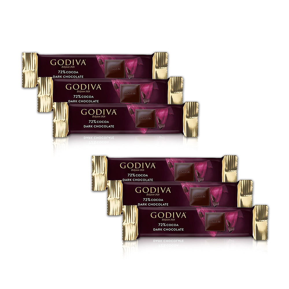 Godiva Pure Bar Dark Chocolate 32 Gm ( Pack Of 24 Pieces )