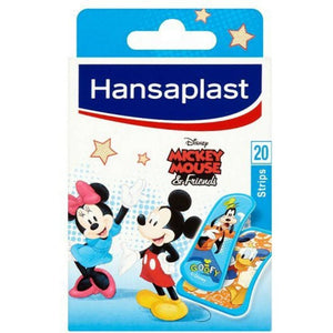 Hansaplast Mickey & Friends 20 Pieces - (Pack Of 10) - Billjumla.com