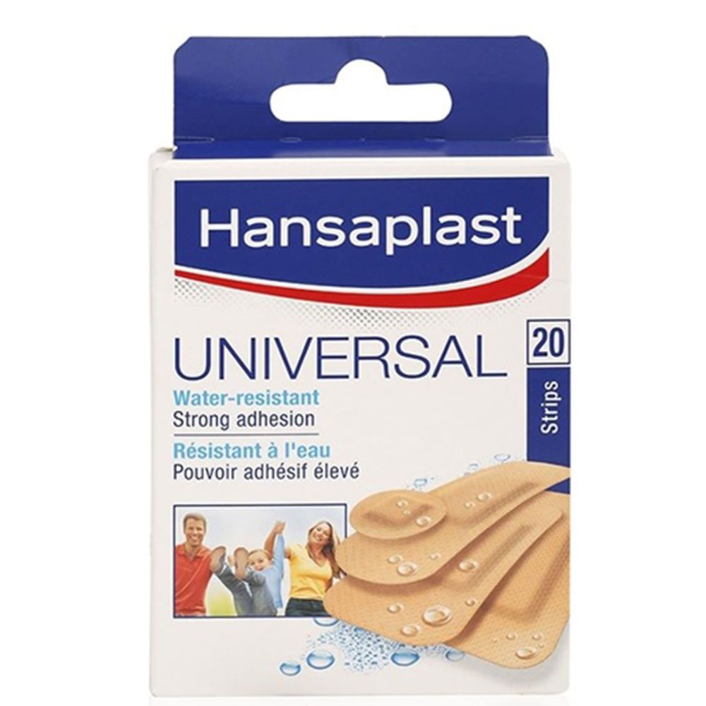 Hansaplast Universal Water Resistant 20St - (Pack Of 10) - Billjumla.com