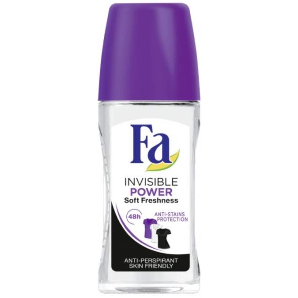 Fa Roll On Invisible Power 50ml - (Pack of 6) - Billjumla.com