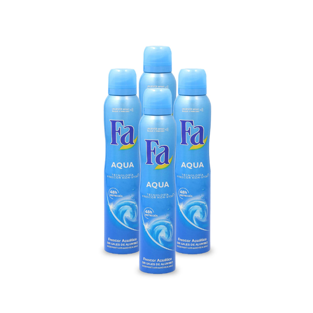 Fa Deospray Aqua 150 Ml - Pack of 4