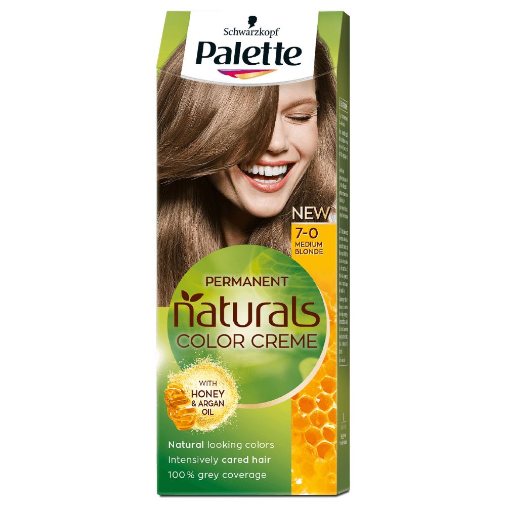 Palette Nat Care 7-0 Medium Blonde - (Pack of 10) - Billjumla.com