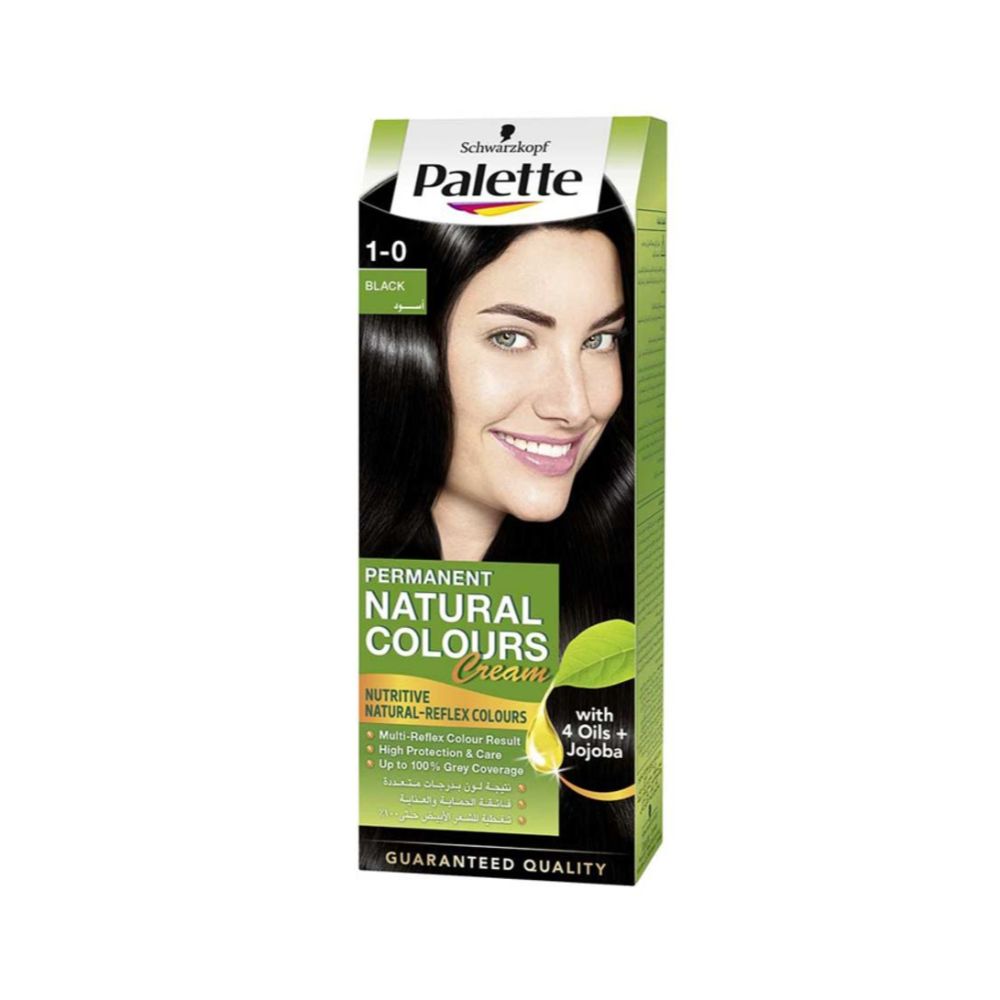 Palette Natural Care 1-0 Black - (Pack of 10) - Billjumla.com