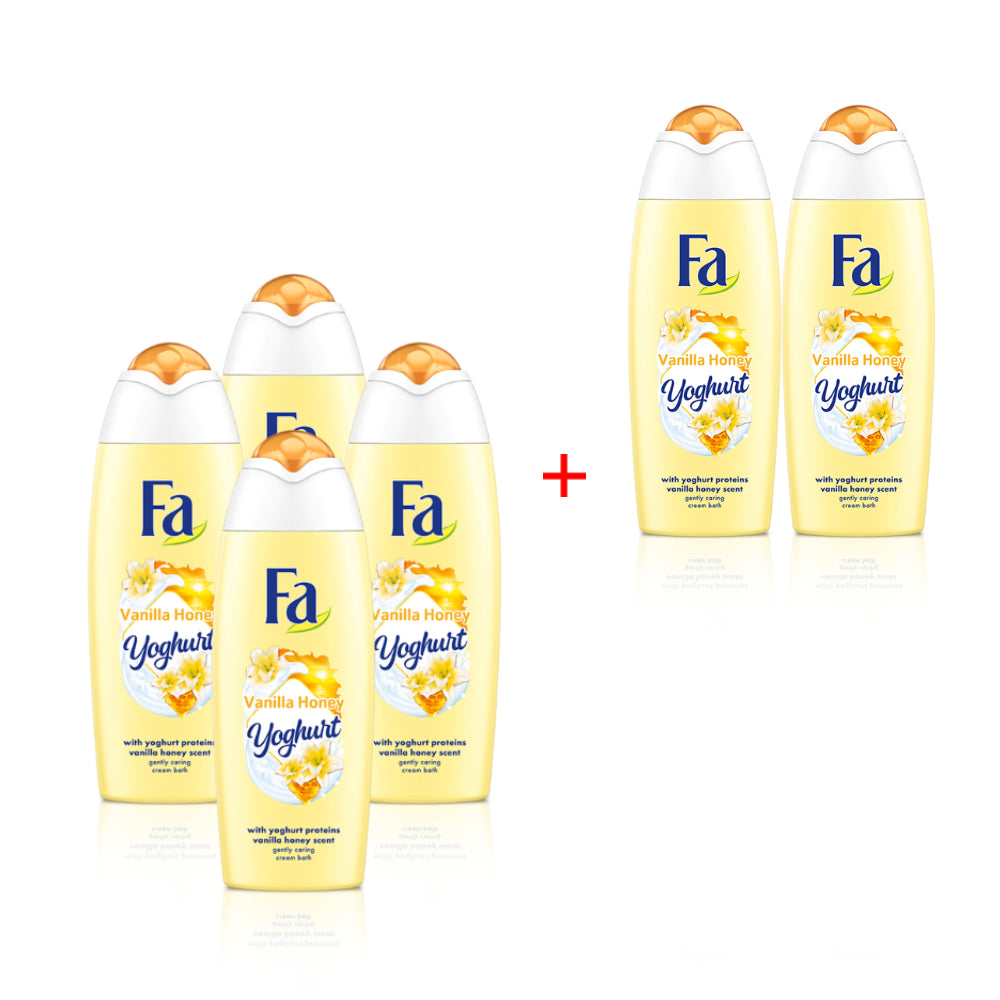 Fa Shower Gel Vanilla Honey 250 ml - Buy 4 Get 2 Free