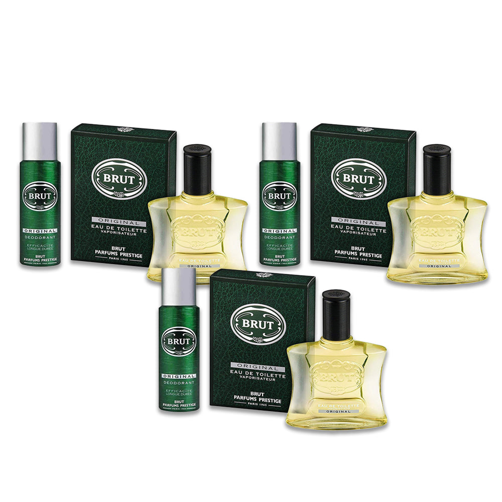 After Shave Brut Faberge Brut Aftershave And Deodorant Sets Brut