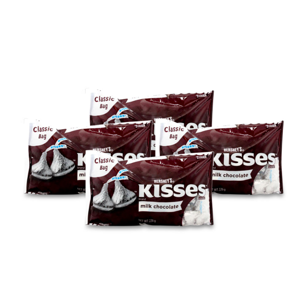 Hershey's Kisses Classic Milk Chocolate 226g (Pack of 4)