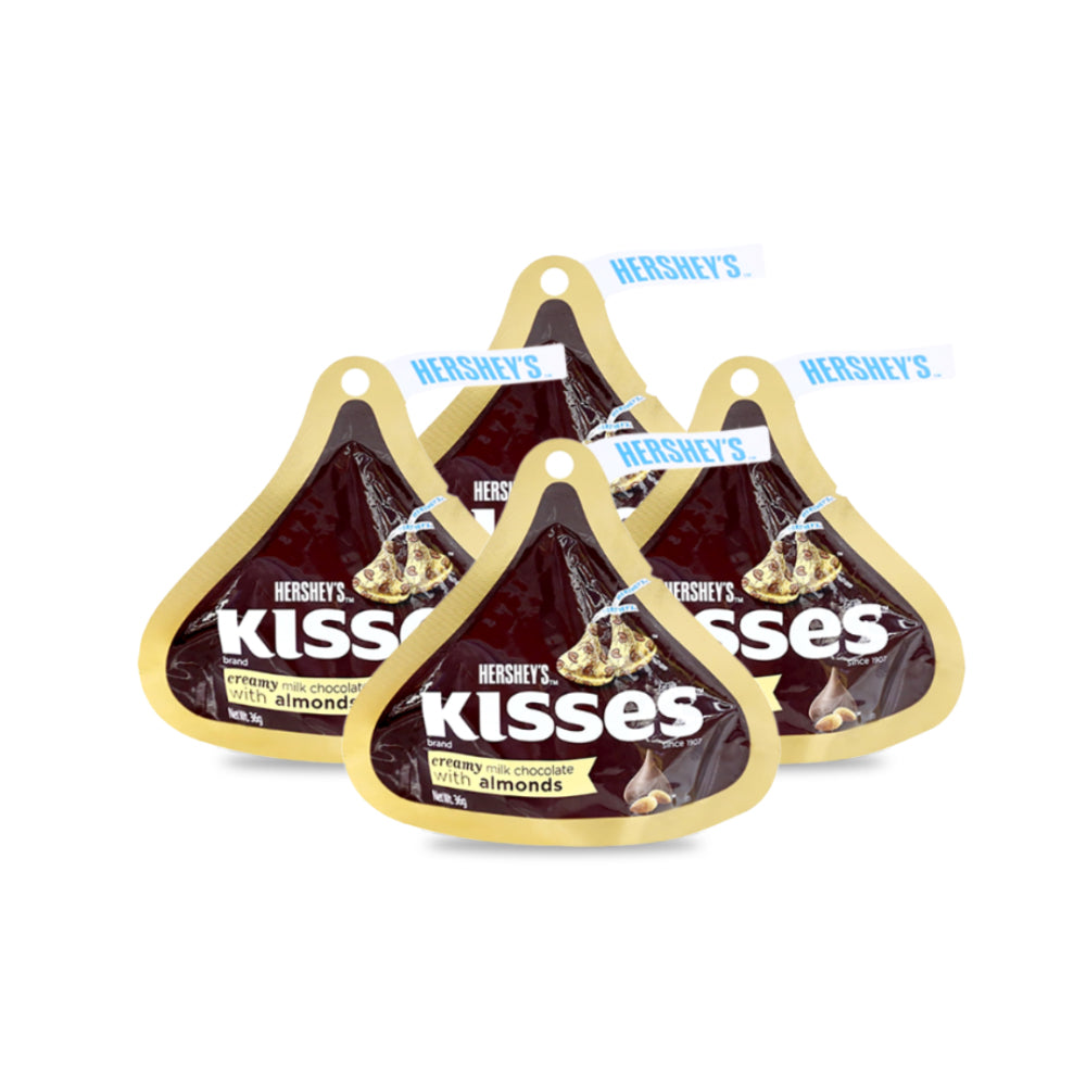 Hersheys Kisses with Almond (Pack of 4)