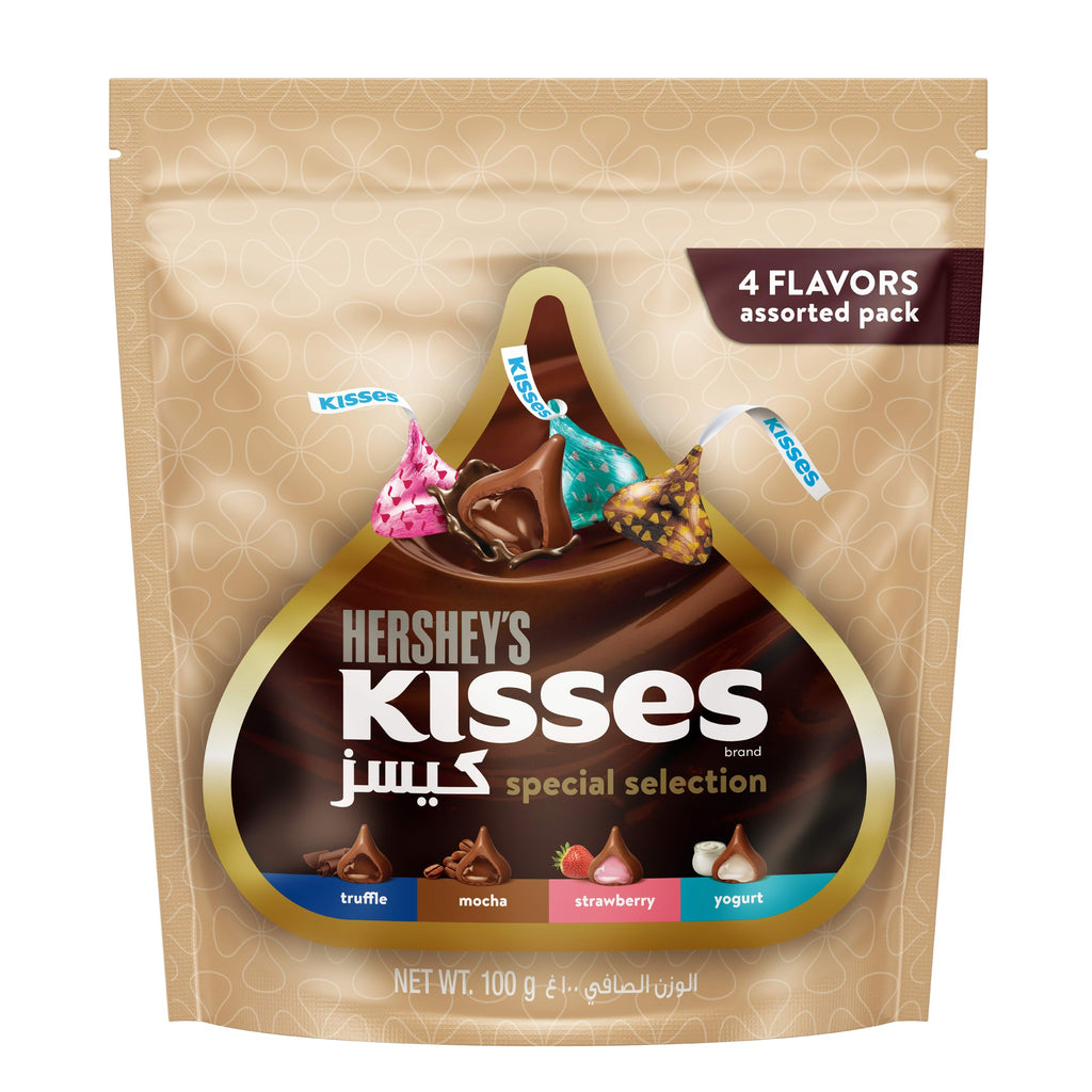 Hershey's Kisses Classic Assorted 100g (Pack of 4)