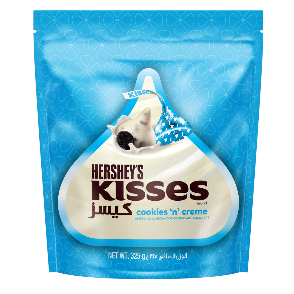 Hershey's Kisses Cookies N Creme 325g (Pack of 2)