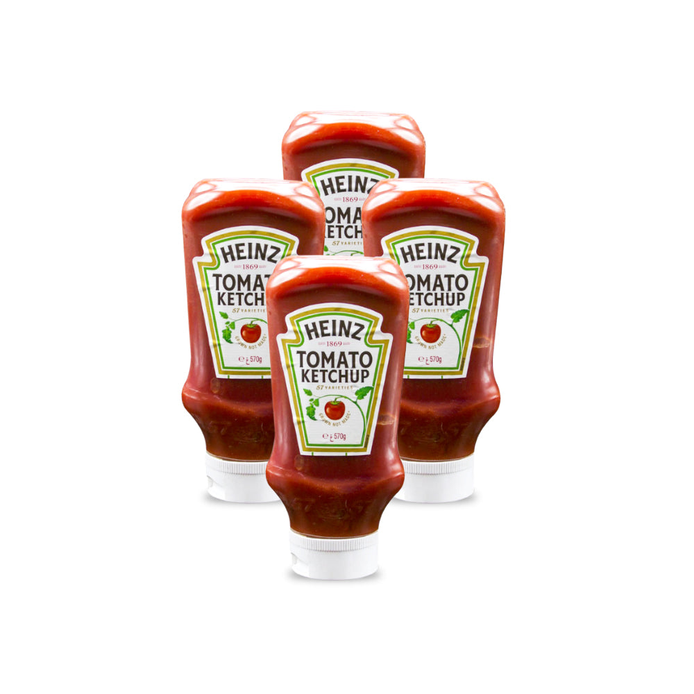 Heinz Tomato Ketchup 570g - (حزمة 4)