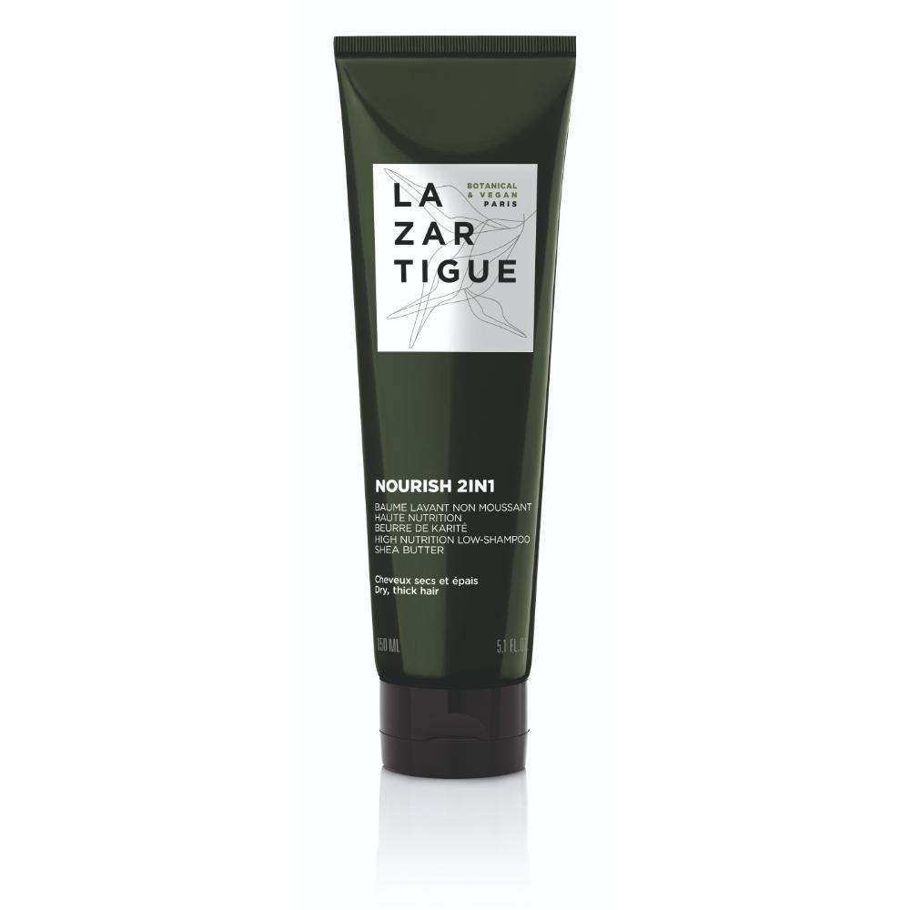 Lazartigue Nourish 2in1 Low Shampoo 150ml (Pack of 2)