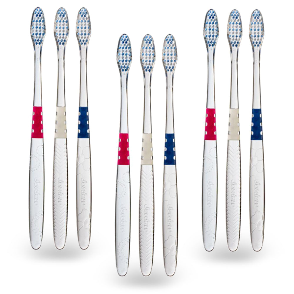 Jordan Toothbrush Target White Medium - (Pack of 3 pieces)