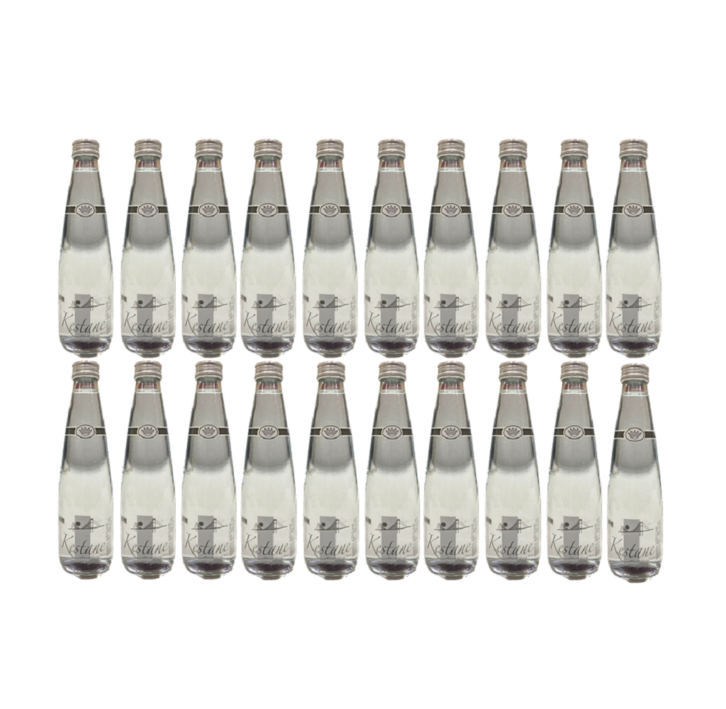 زجاجة مياه معدنية من كستان 330 مل - (عبوة من 20 زجاجة)