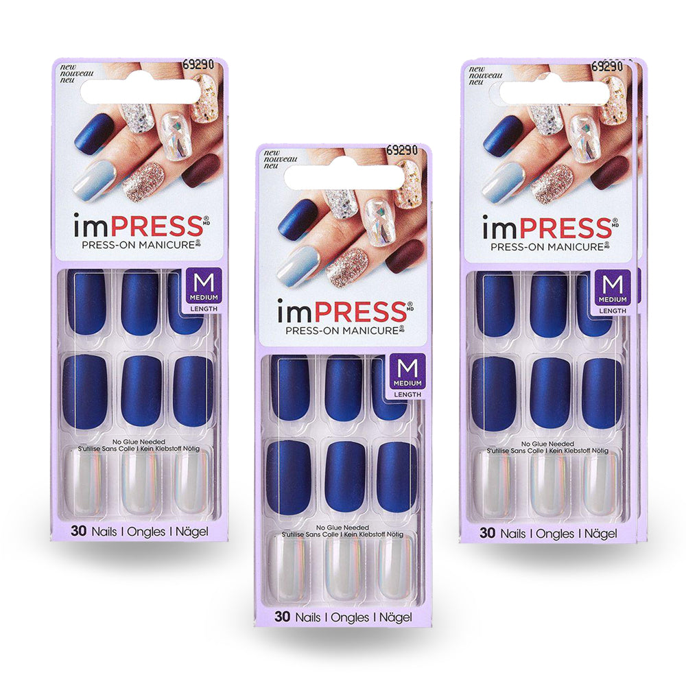 Impress  Accent Nails Call It Off  - (Pack of 3)
