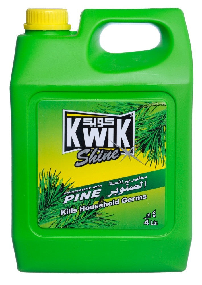 Kwik Pine مطهر 4 لتر (حزمة 3)