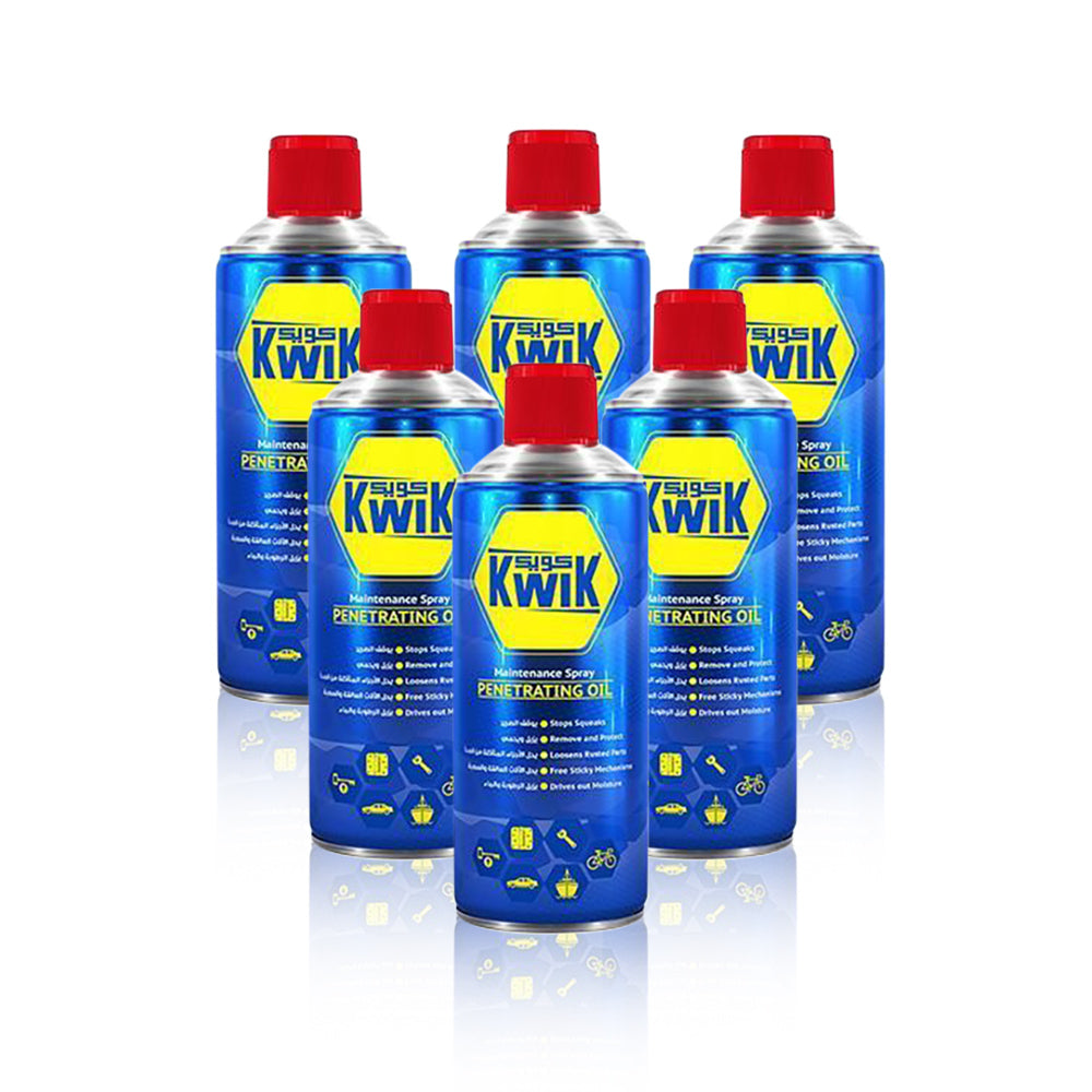 Kwik Penetrating Oil 400 ML - Pack of 6 Pieces