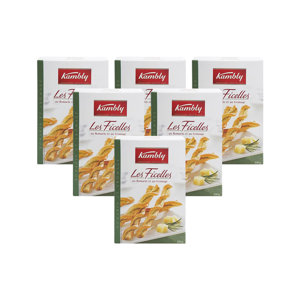 اصابع بسكويت كامبلي بالجبن 100غ (مجموعة من 6 قطع)