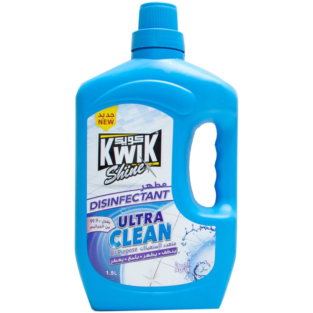 Kwik Ultra Clean Aqua 1.5 Liter - (Pack of 10)