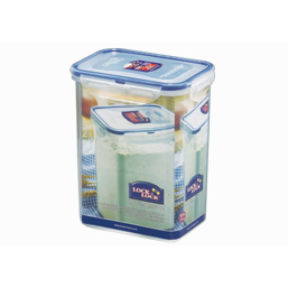 Lock N Lock Rectangular Tall Food Container  1.8l -6 Pieces