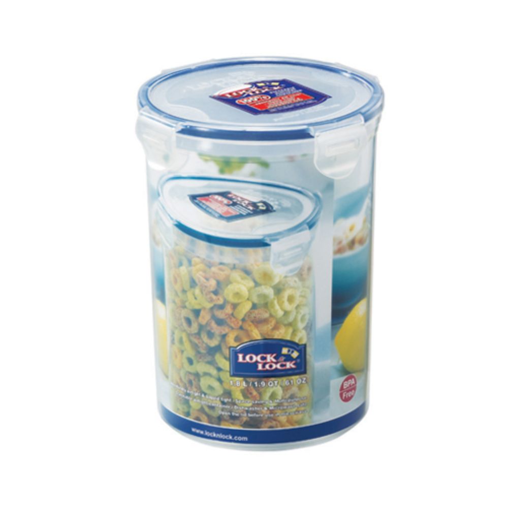 Lock N Lock Plactic Food Container 1.8 Litre - 3 Pieces