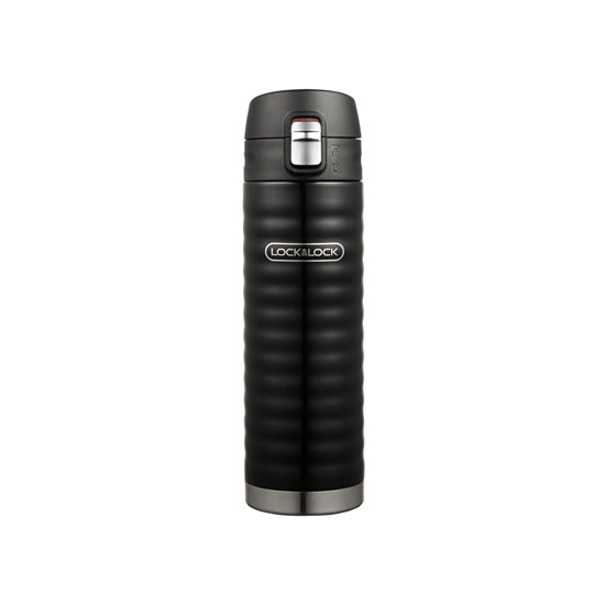 Lock N Lock Black Wave Tumbler - 450ml (Flask) - Billjumla.com