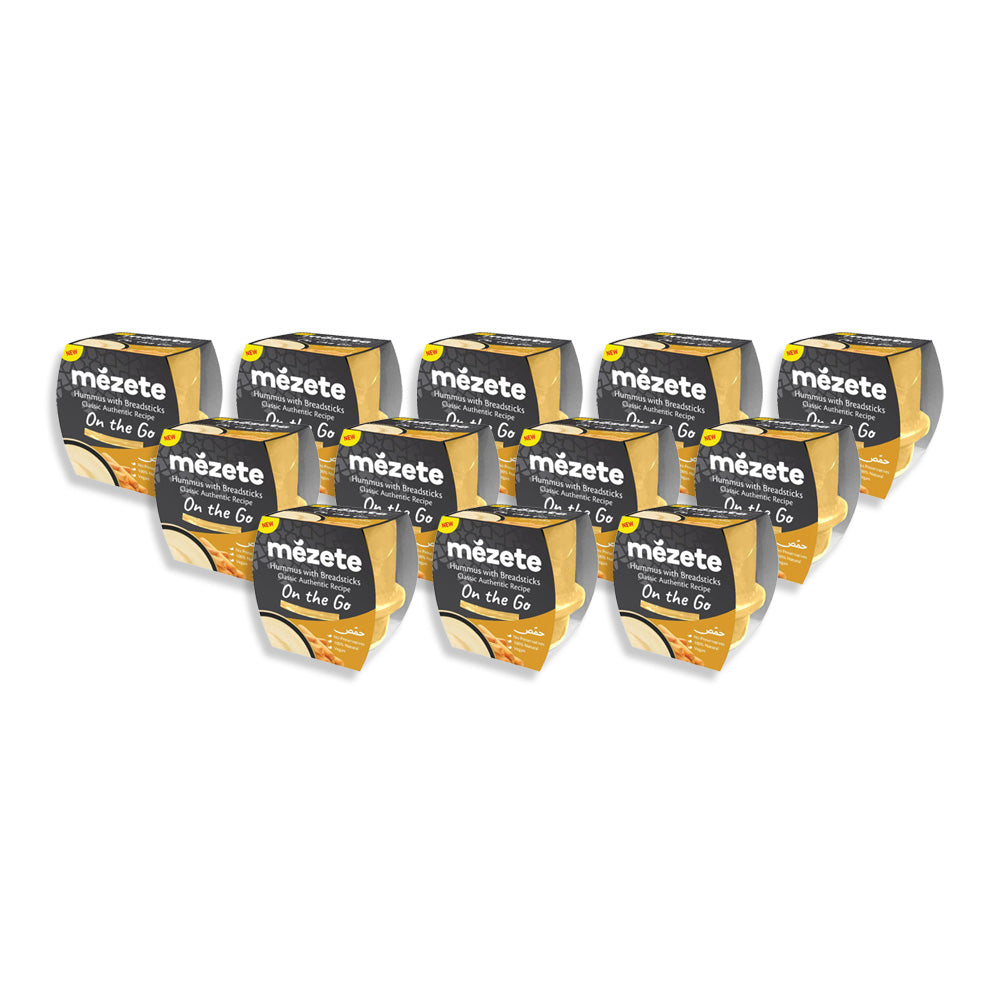 Mezete On the Go Hummus Classis 86g - (Pack Of 12)