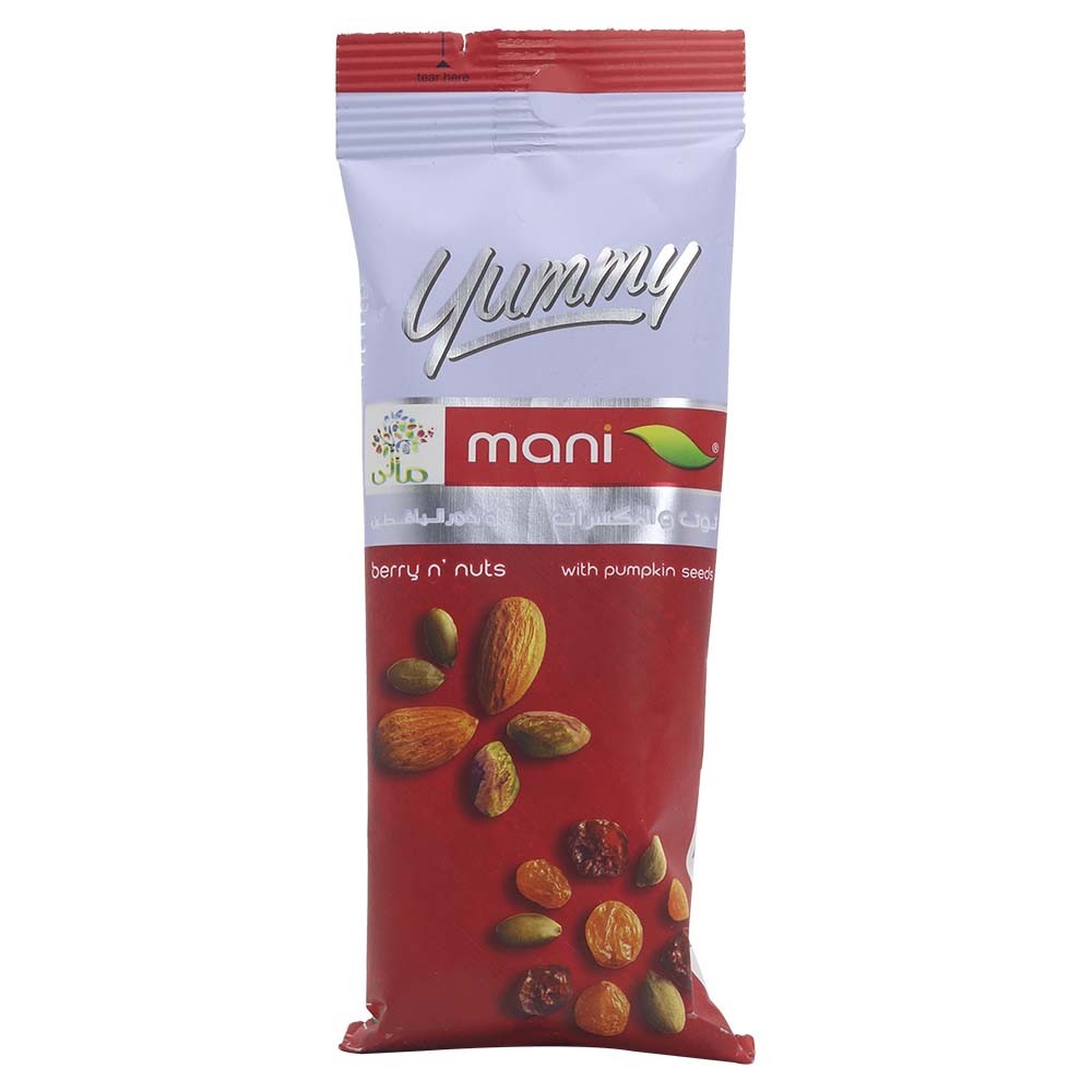 Mani Berry N Nuts 45g (حزمة 24)