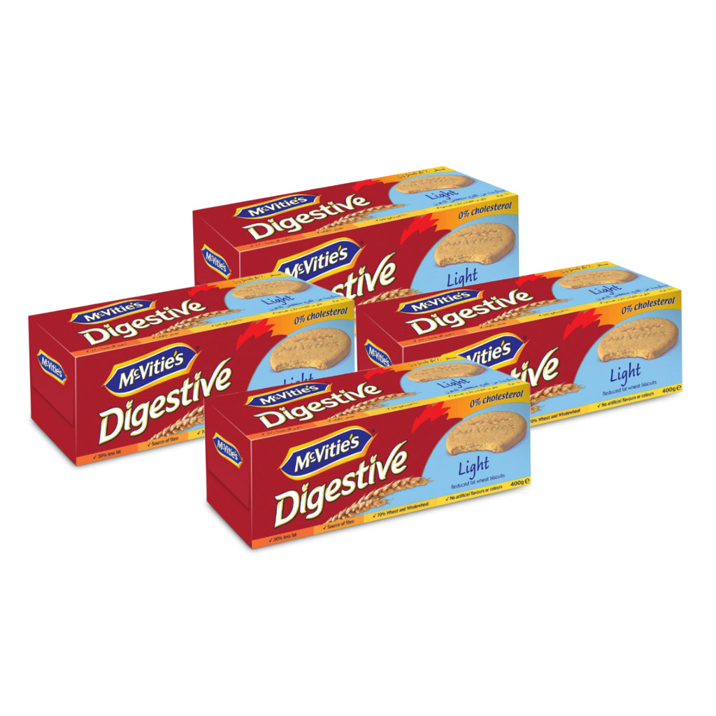 Mcvities Digestive Light Biscuit 400g - (Pack of 4)