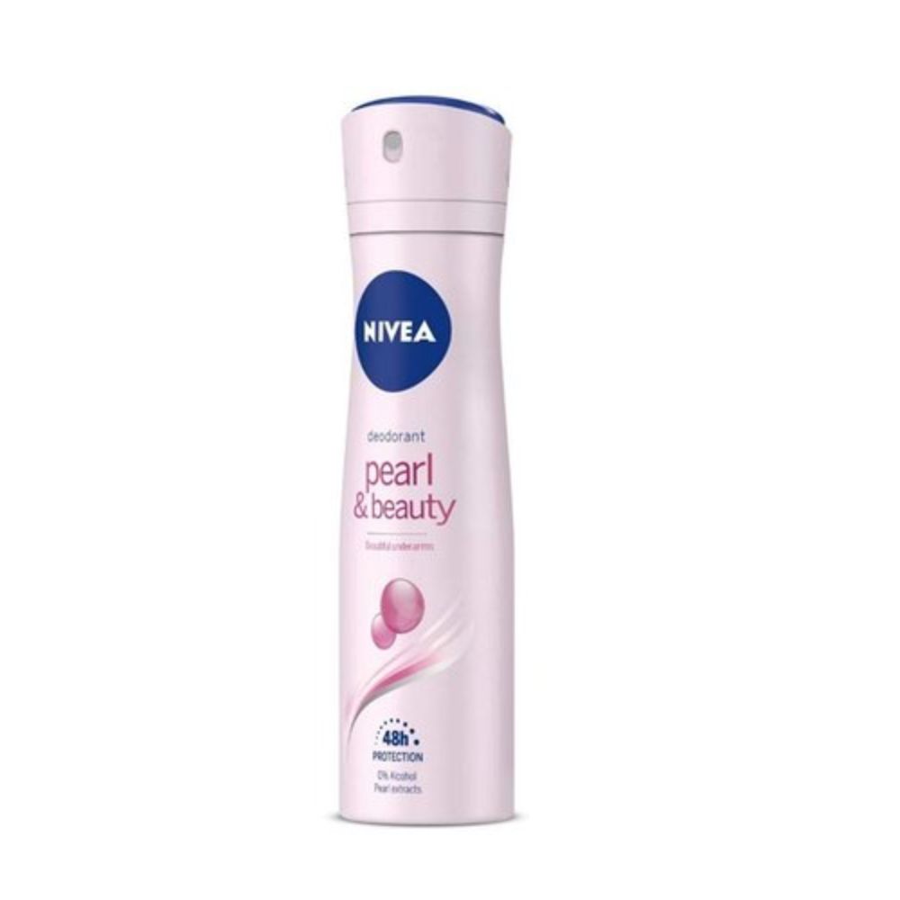 Nivea Pearl & Beauty Spray Female 200ml - (Pack Of 6)