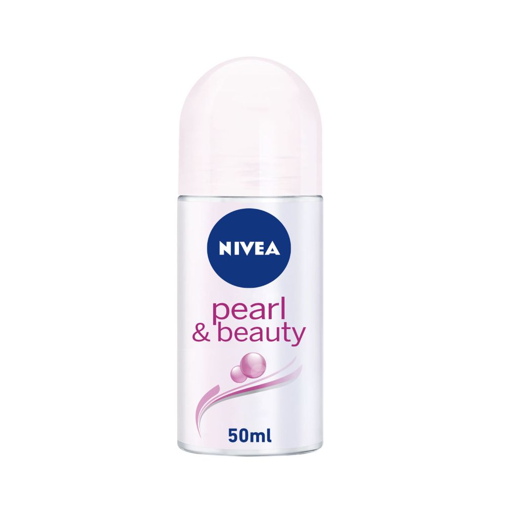 Nivea Pearl & Beauty Roll on Female 50ml - (Pack Of 6) - Billjumla.com