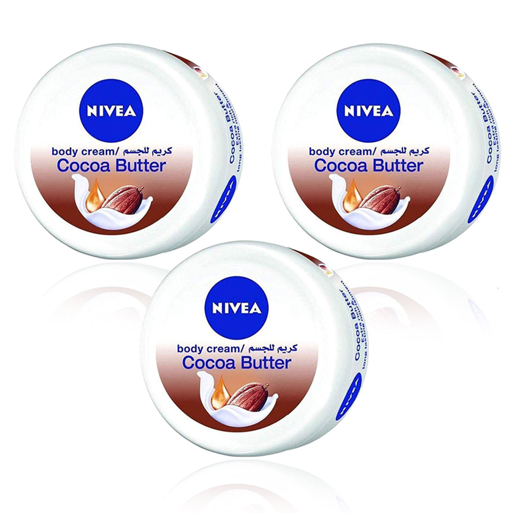 Nivea Face & Body Cocoa Cream 200ml - (Pack Of 3) - Billjumla.com
