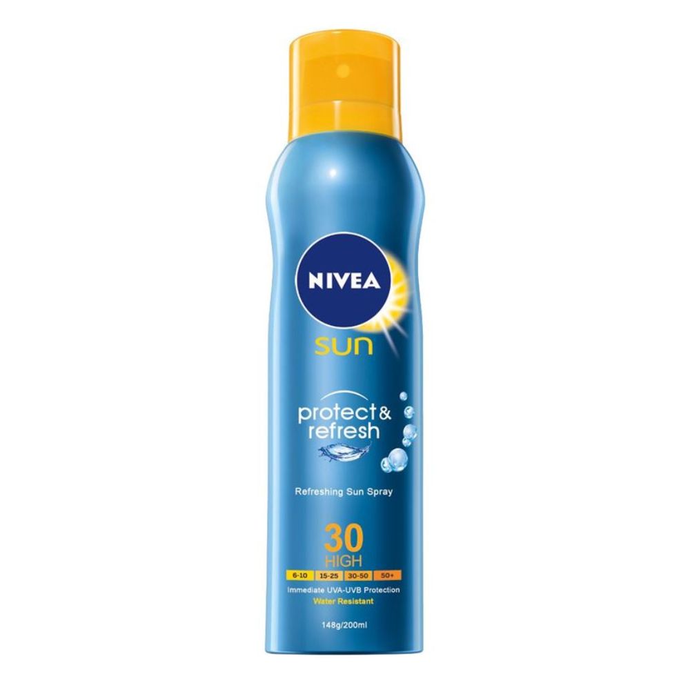 Nivea Sun Protect & Refresh Spray Spf30 - (Pack of 6) - Billjumla.com