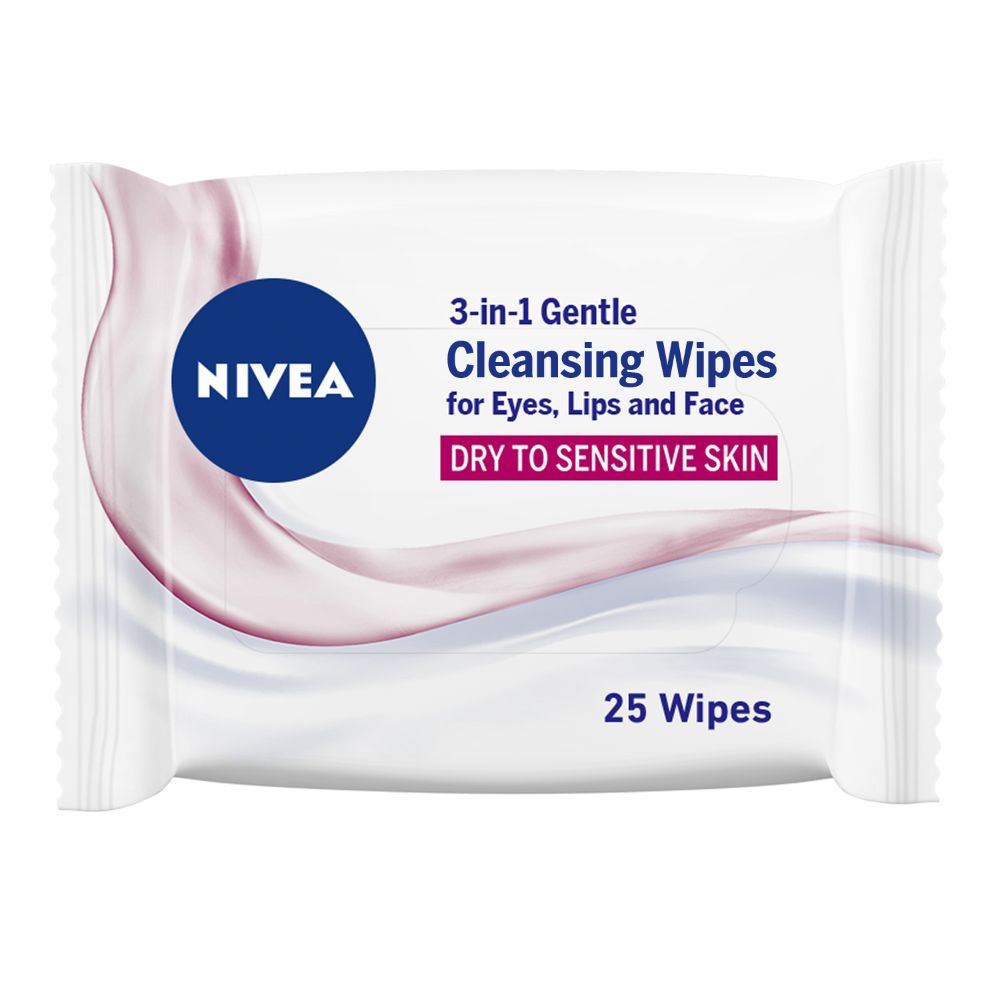 Nivea Gentle Cleansing Wipes 25Pieces - (Pack Of 6) - Billjumla.com