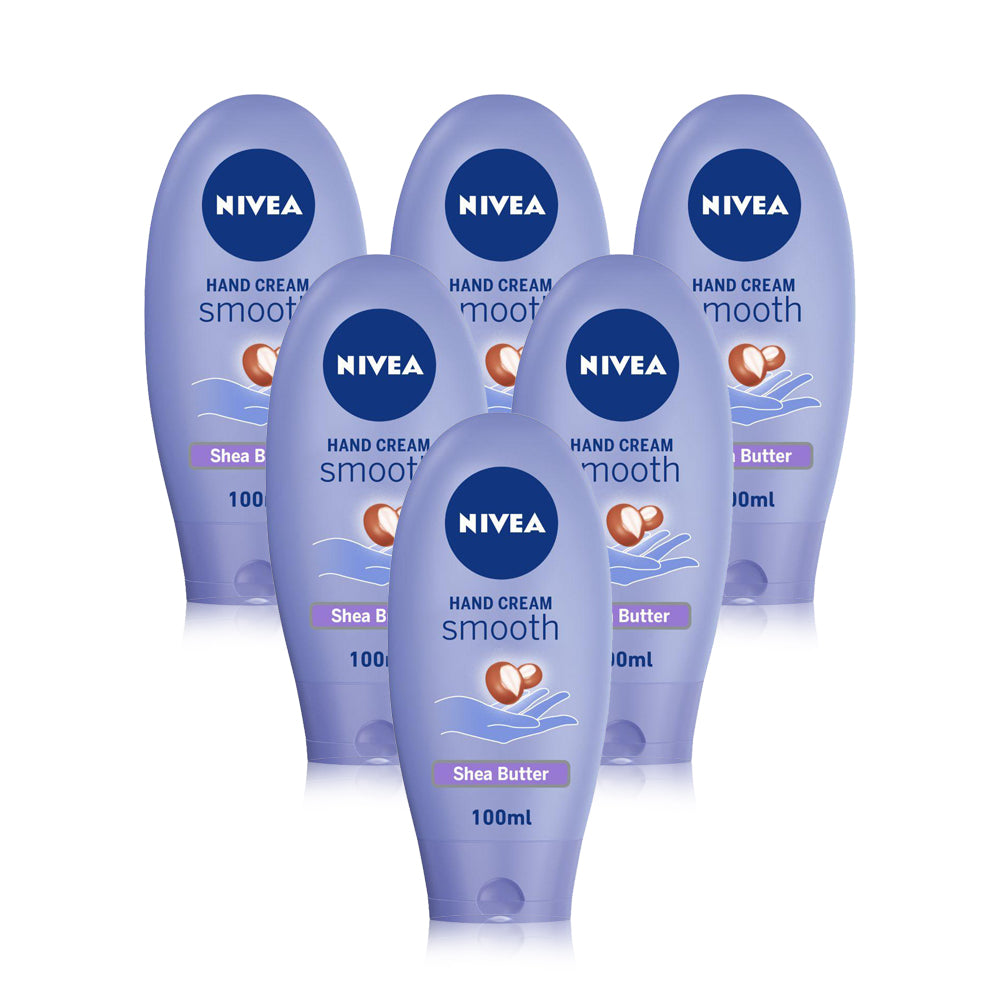 Nivea Intensive Nourishing Hand Cream Shea Butter 100ml - (Pack Of 6) - Billjumla.com
