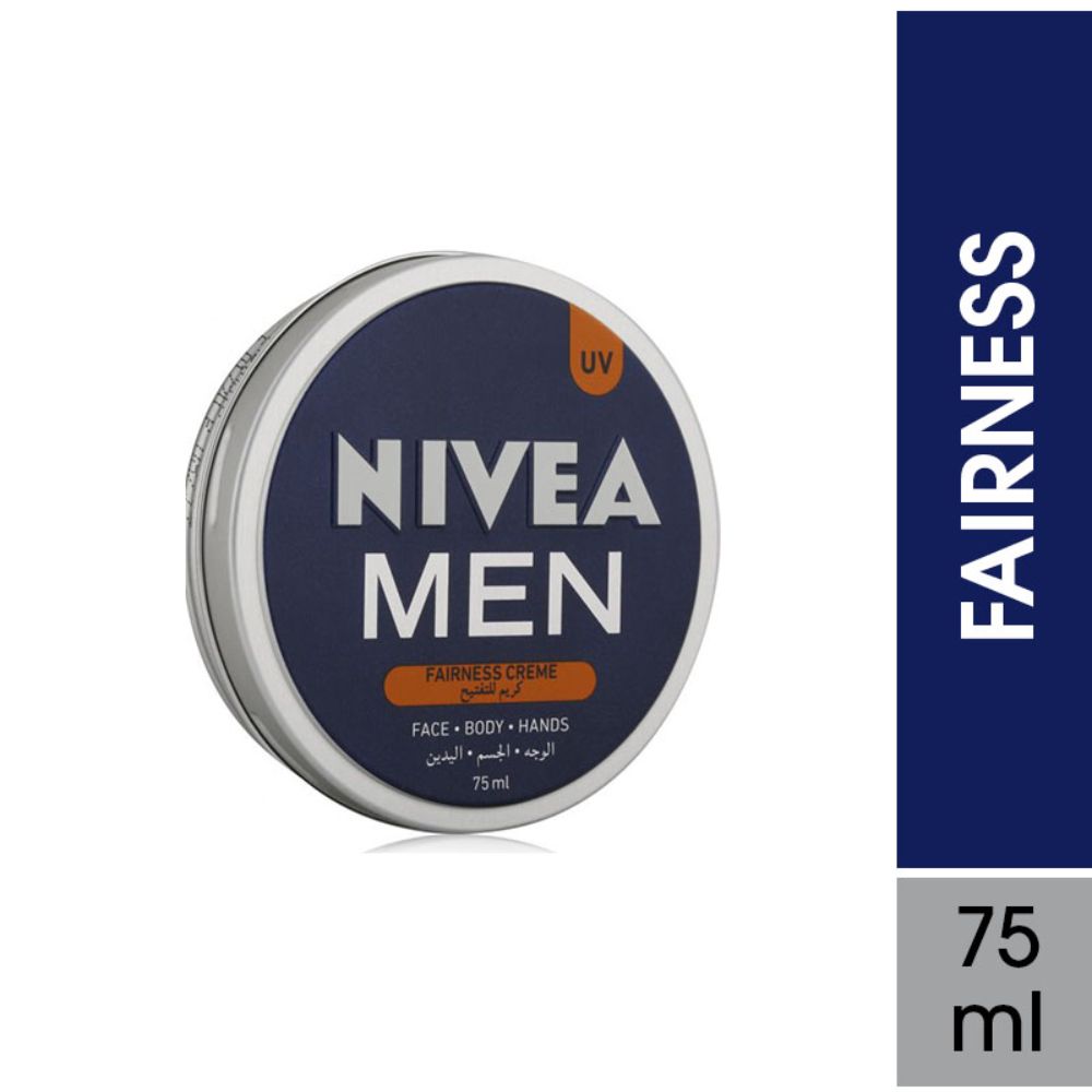 Nivea Men Creme Fairness Tin 75ml - (Pack Of 6)