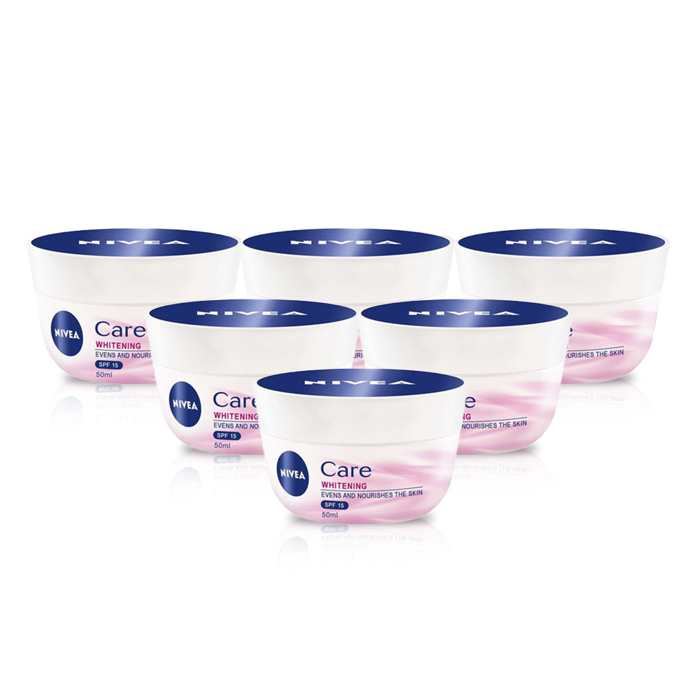 Nivea Care Whitening Cream 50 Ml-(Pack Of 6)