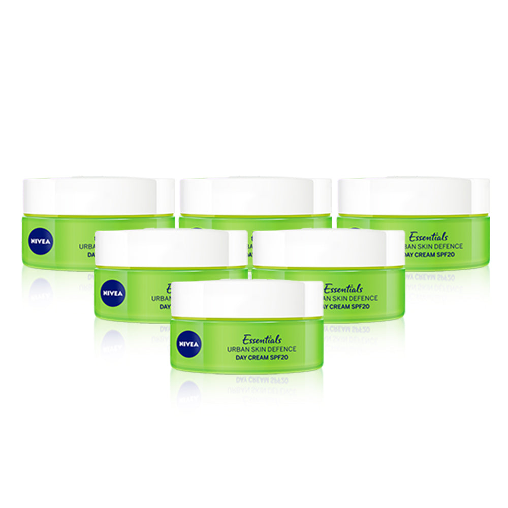 Nivea Urban Skin Detox Day Cream 50ml - (Pack Of 6)