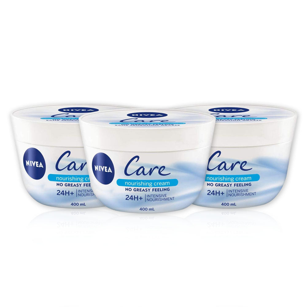 Nivea Nourishing Creme Care 400ml - (Pack Of 3)