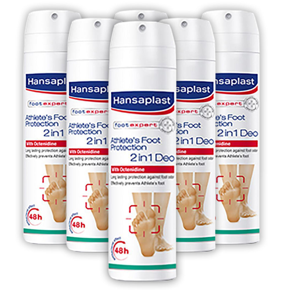 Hansaplast Foot Protection 2 In 1 Spary 150ml - (Pack Of 6)
