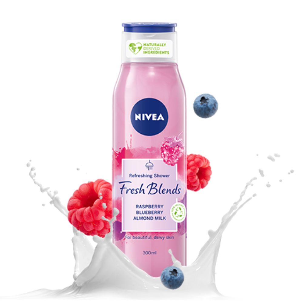 Nivea Shower Gel Fresh Blends Raspberry 300ml