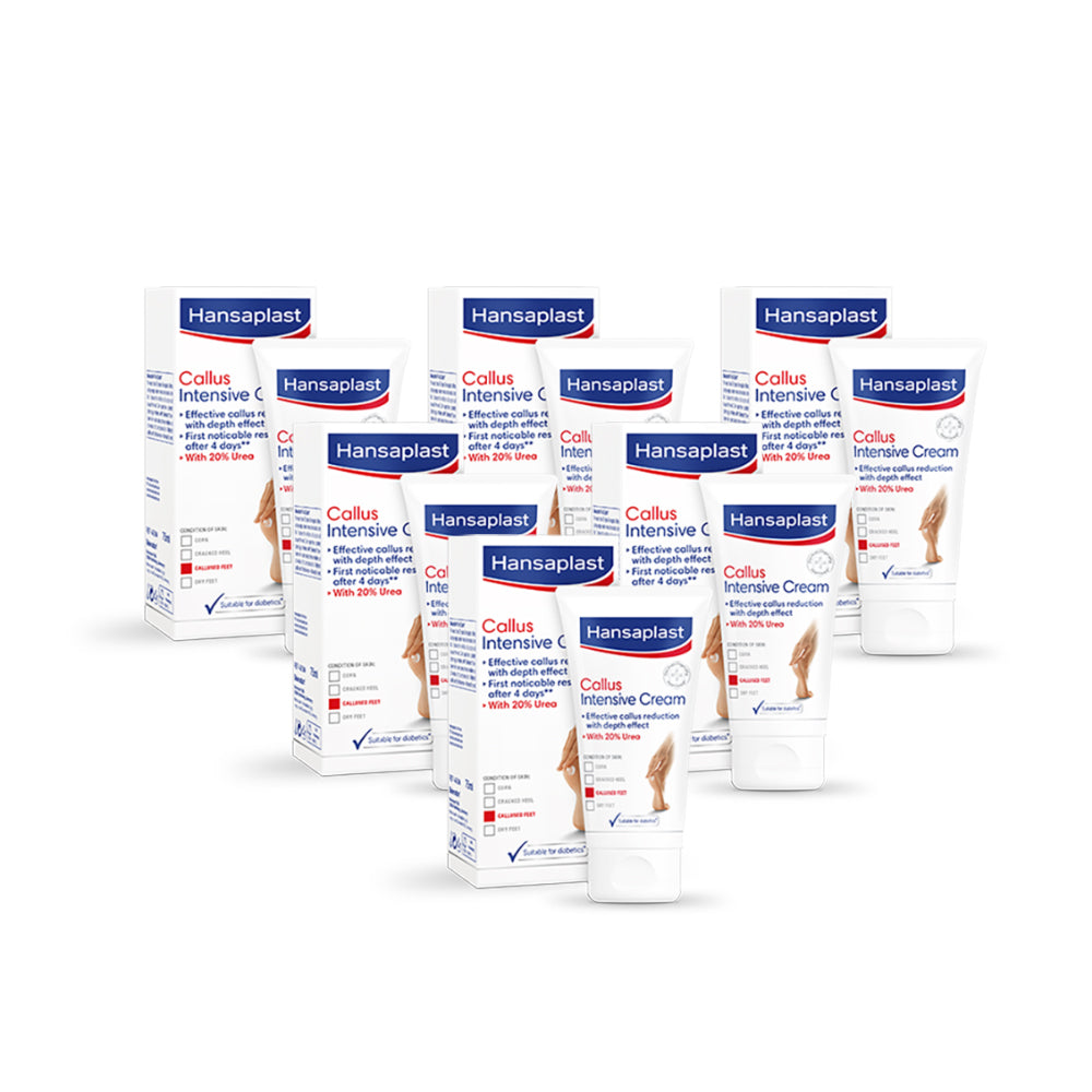 Hansaplast Foot Care Anti Callus Cream 75ml (حزمة 6)
