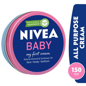 Nivea Baby My First Cream 150ml - (Pack Of 5) - Billjumla.com