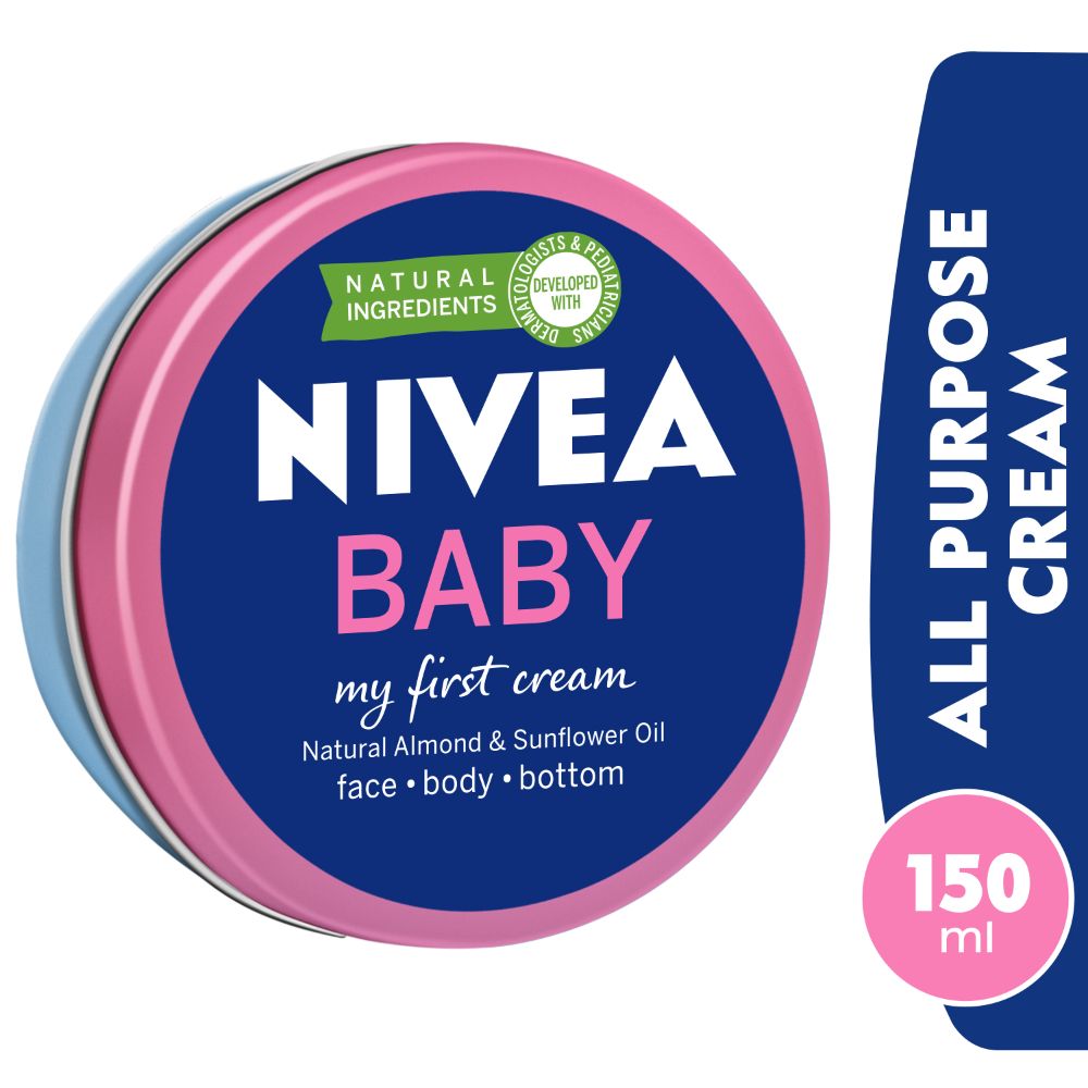 Nivea Baby My First Cream 150ml - (Pack Of 5) - Billjumla.com