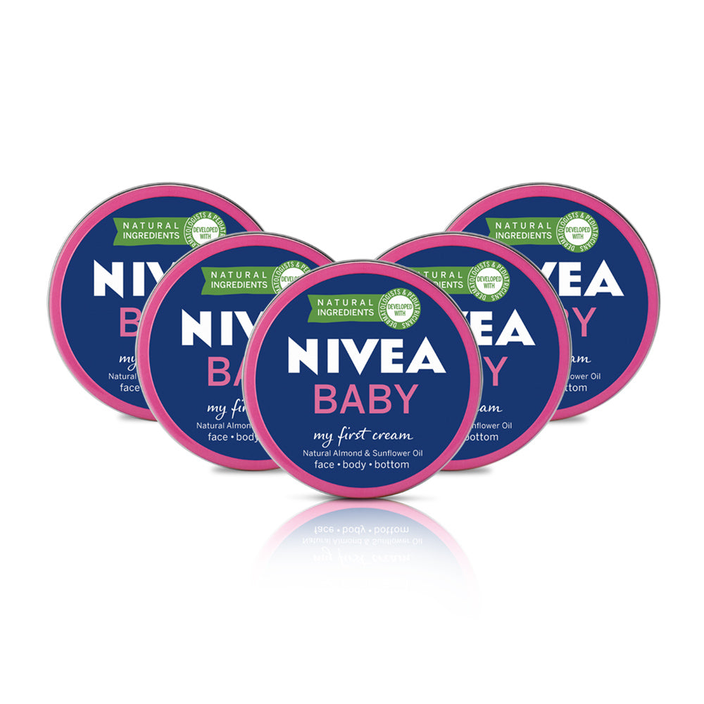 Nivea Baby My First Cream 150ml - (Pack Of 5) - Billjumla.com