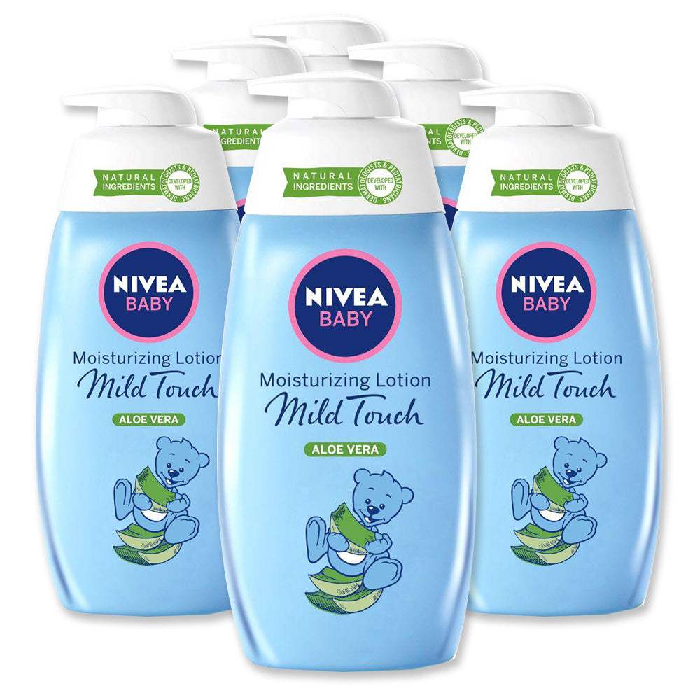 Nivea Baby Moisturizing Mild Lotion 500ml - (Pack Of 6) - Billjumla.com