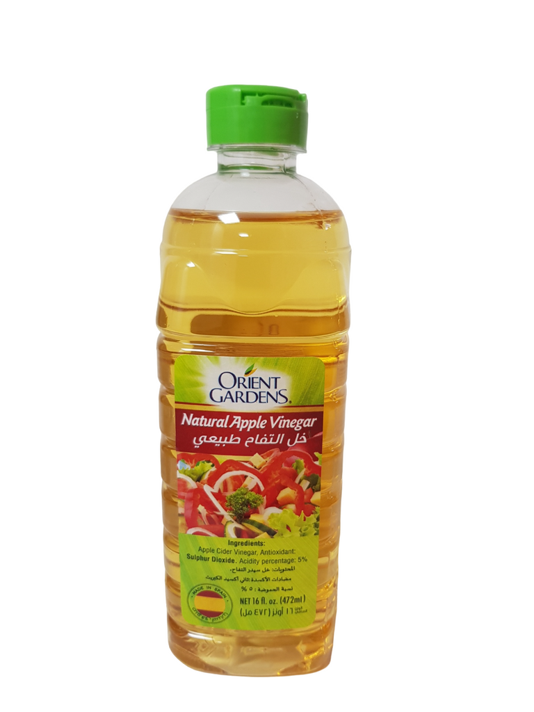Orient Garden Natural Apple Cider Vinegar 472ml (Pack of 3)