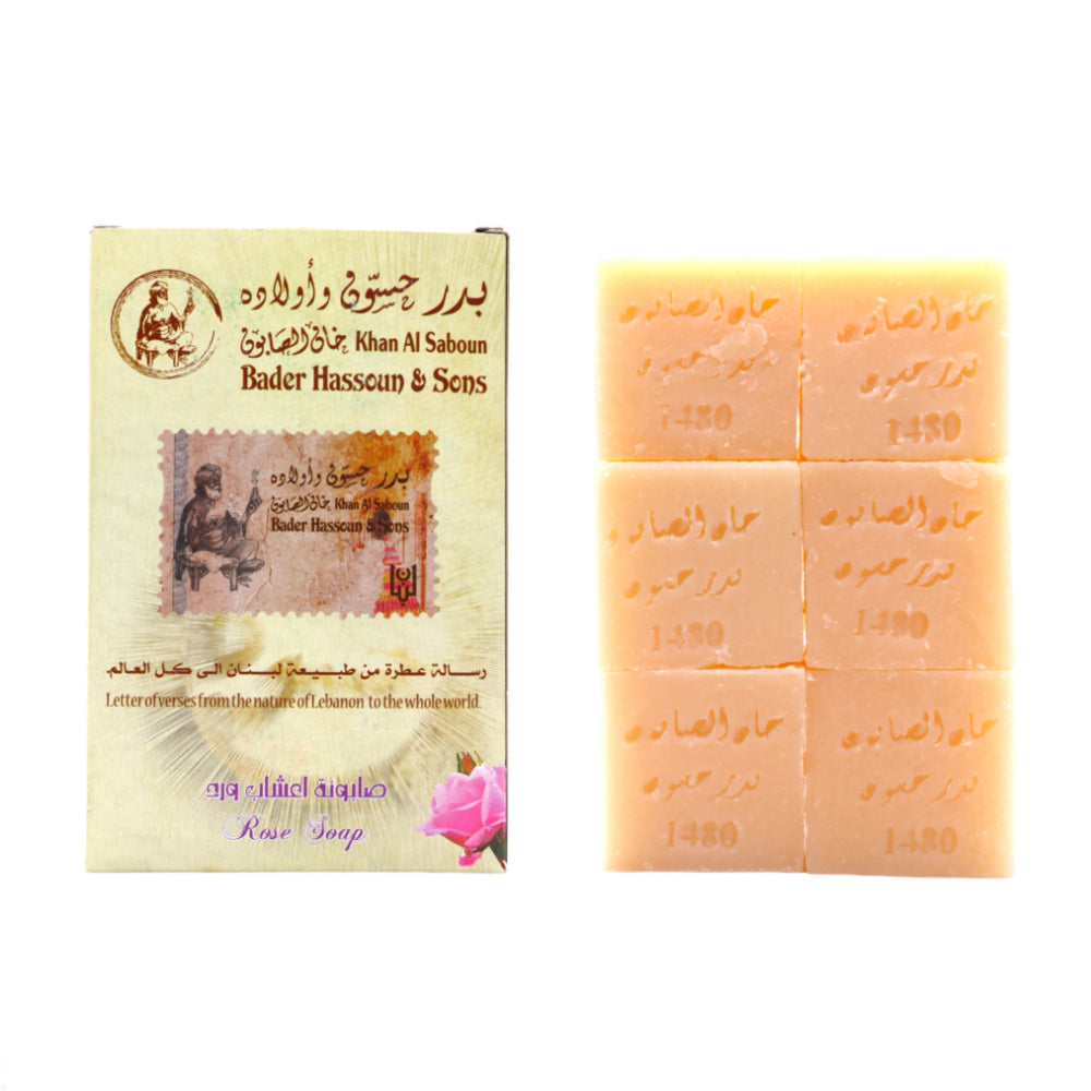 Khan Al Saboun Rose Soap Packet 300g